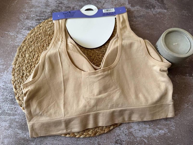 Топи батал великого розміру 5XL, Бежевий 2819 фото