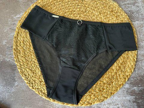 Жіночі трусики-сліпи Lanny Mode M&ndash;3XL чорні XL 2112 фото