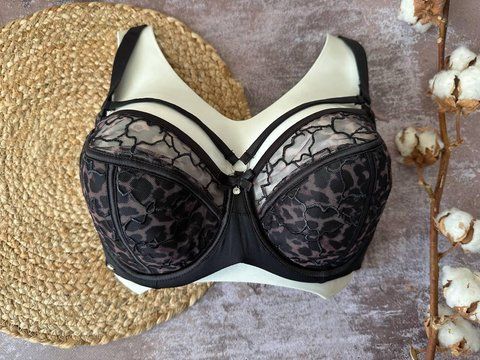 Бюстгальтер с портупеей Lanny Mode леопардовый 85C 2276 фото