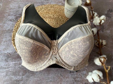 Бюстгальтер напівпоролоновий Lanny Mode бежевий 90E 2752 фото