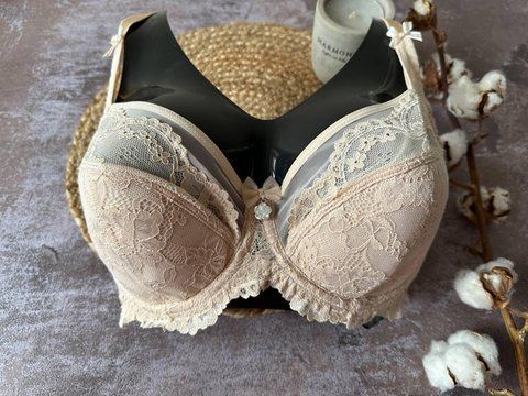 Бюстгальтер м'який поролон Lanny Mode бежевий 90D 2476 фото